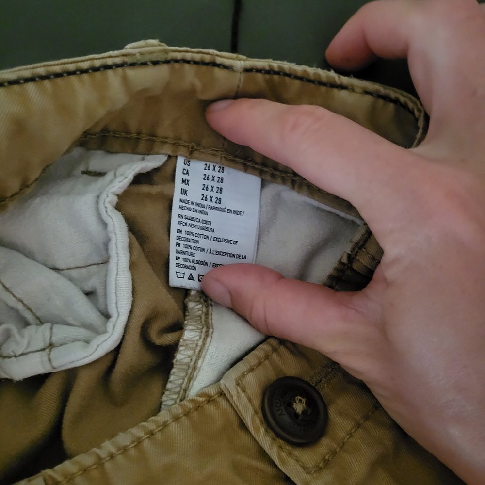 American Eagle Outfitters Khaki Trousers